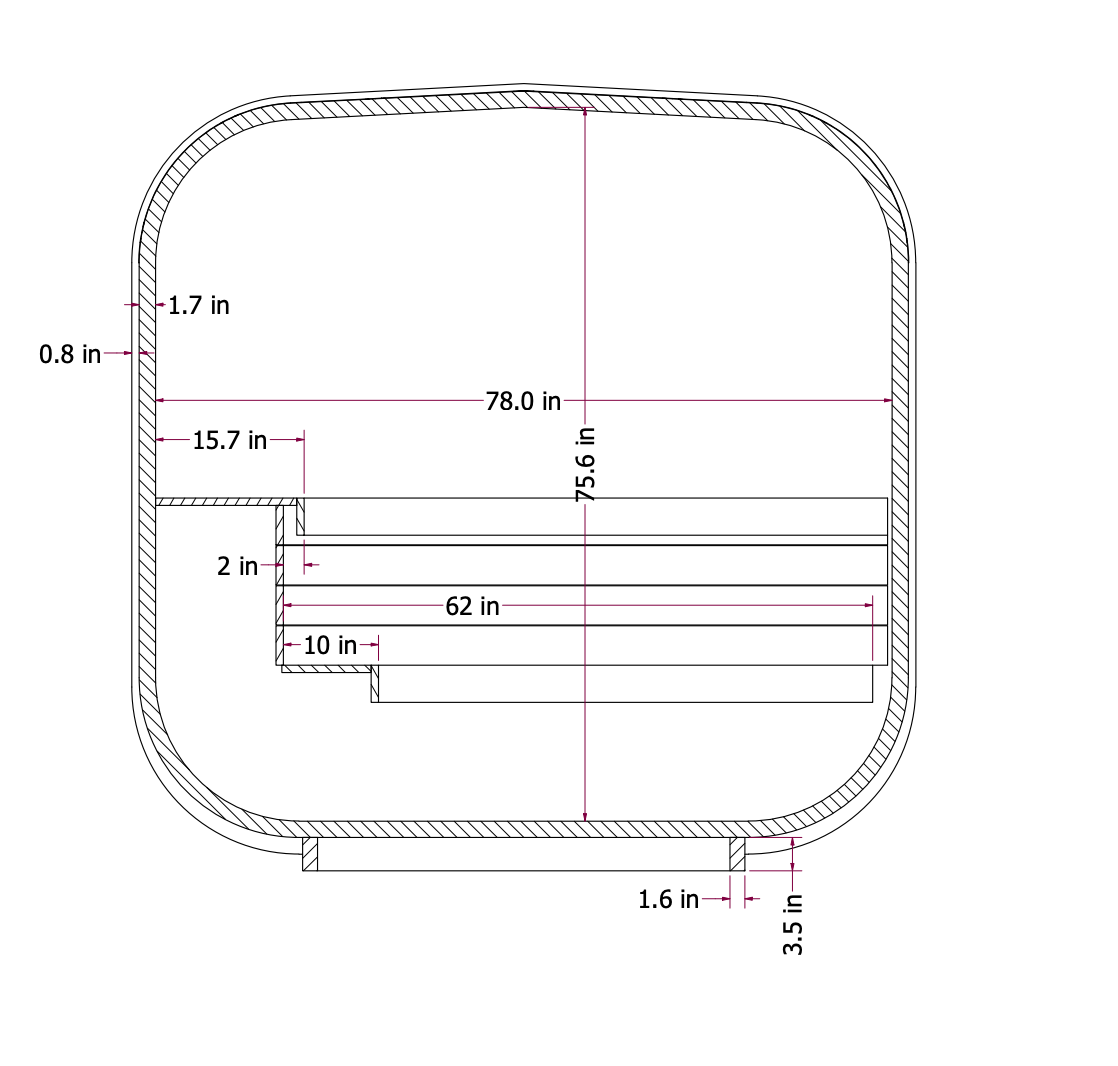Mande Spa MW16 ThermoWood Outdoor Sauna