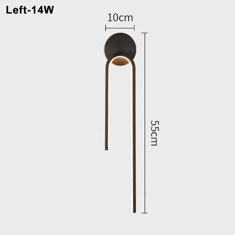 Modern LED Wall Lights - Indoor Lighting for Living Room, Bedroom, Bedside, and Home Decor Wall Sconces Lamp