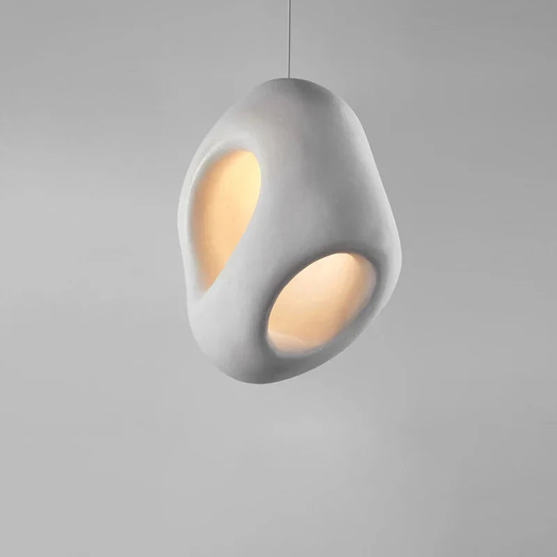 Nordic Creative Wabi-Sabi Wind LED Pendant Lights - Unique Home Decor for Bedrooms, Dining Rooms, and Bedside Lighting