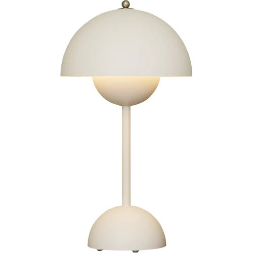 Nordic Retro Mushroom Table Lamp - Touch Control LED Desk Lamp with USB Plug