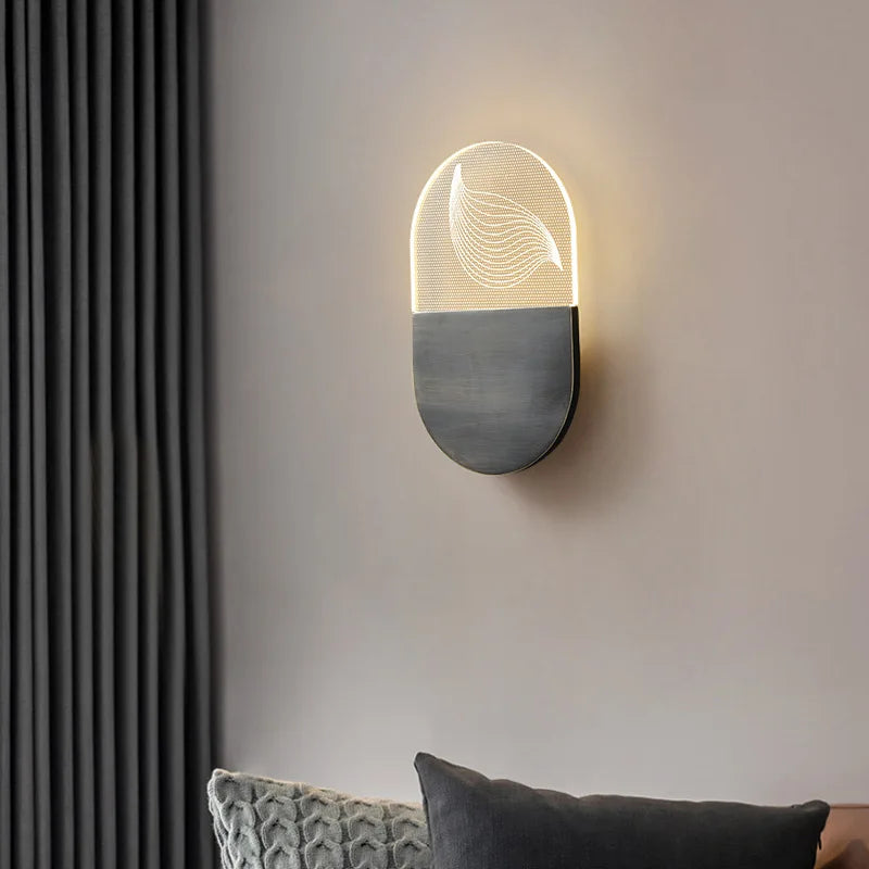 Isabella - Nordic Grade Simple Bedside Lamp Copper Wall Lamp Hotel Room Bedroom Wall Lamp Living Room Study Background Wall Lamp