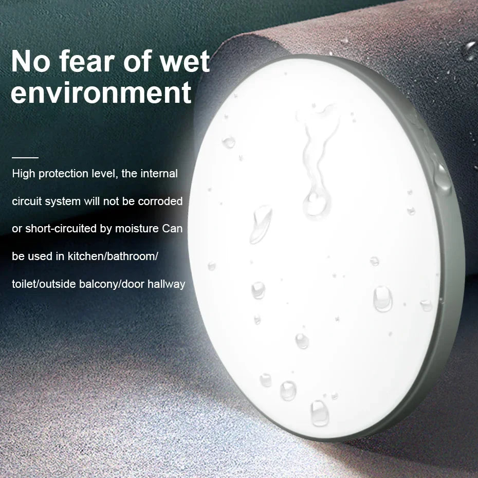 Versatile LED Panel Light - Choose from 12W, 24W, 36W, or 48W - Radar Sensor or Regular LED Downlight for Indoor Spaces