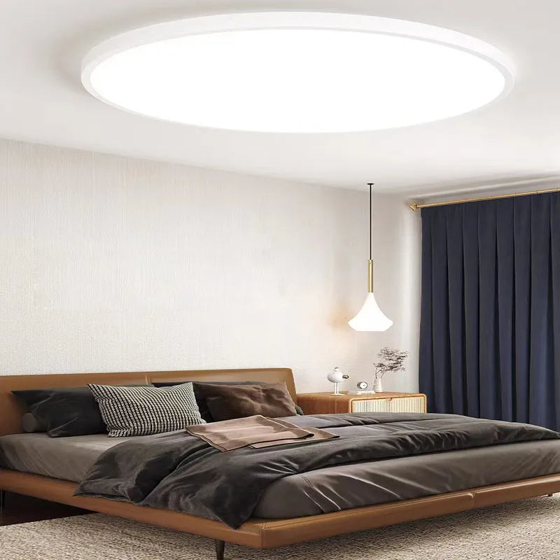 Modern LED Ceiling Chandelier - Versatile Lighting for Large Rooms - Available in 48W, 36W, and 20W