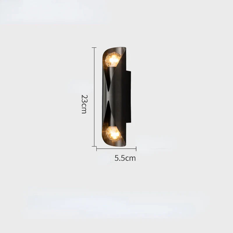 Devin's Modern Brass Crystal Simple Wall Lamp - Elegance for Your Living Spaces