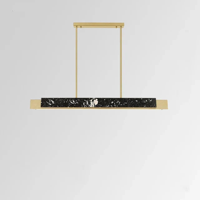 Luxury Marble Chandelier - Modern LED Pendant Lamp for Indoor Lighting and Minimalist Elegance