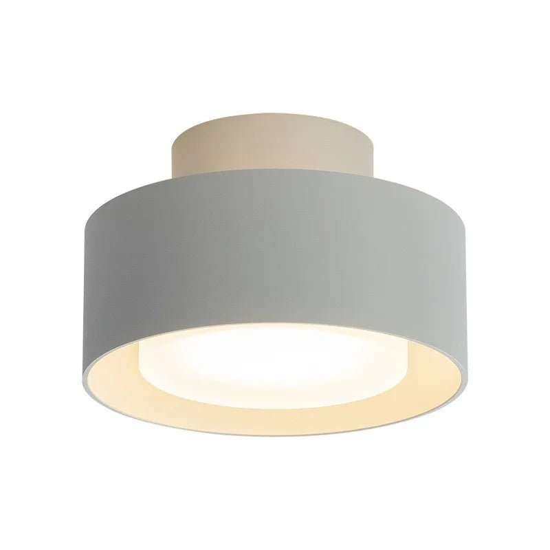 Modern Round Flush Mounted LED Ceiling Lamp - Minimalist Lighting for Bedroom, Bathroom, and Kitchen