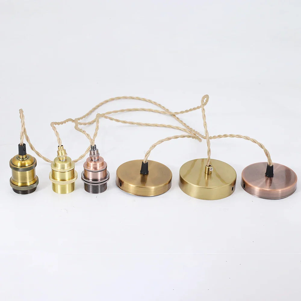 Sélène's Aluminum Vintage  E27 Lamp Holder for Home and Bar