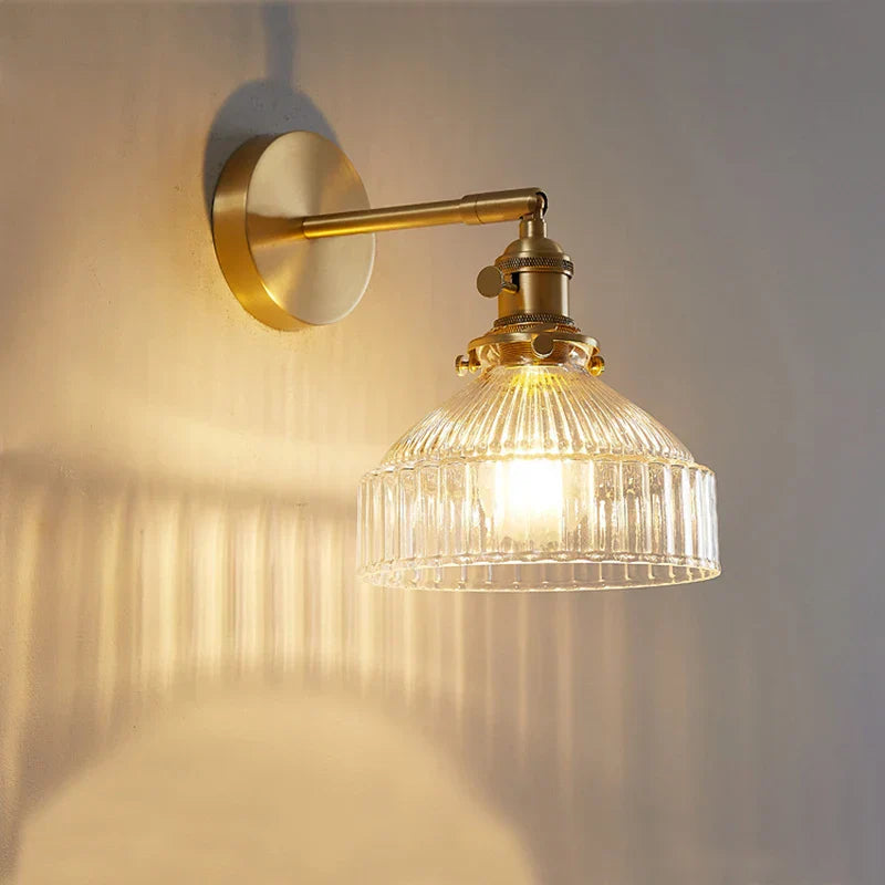 Vintage Nordic Wall Light with Switch - Stylish Lighting for Living Rooms and Bedside Reading