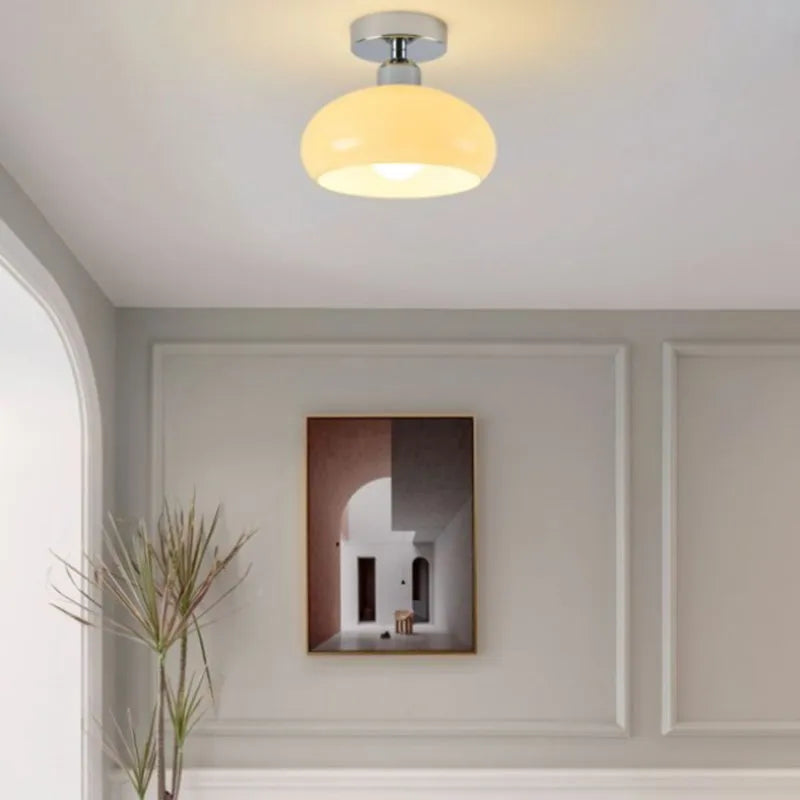 Contemporary LED Ceiling Light - Elegant Gold Lighting Fixture for Home Decor