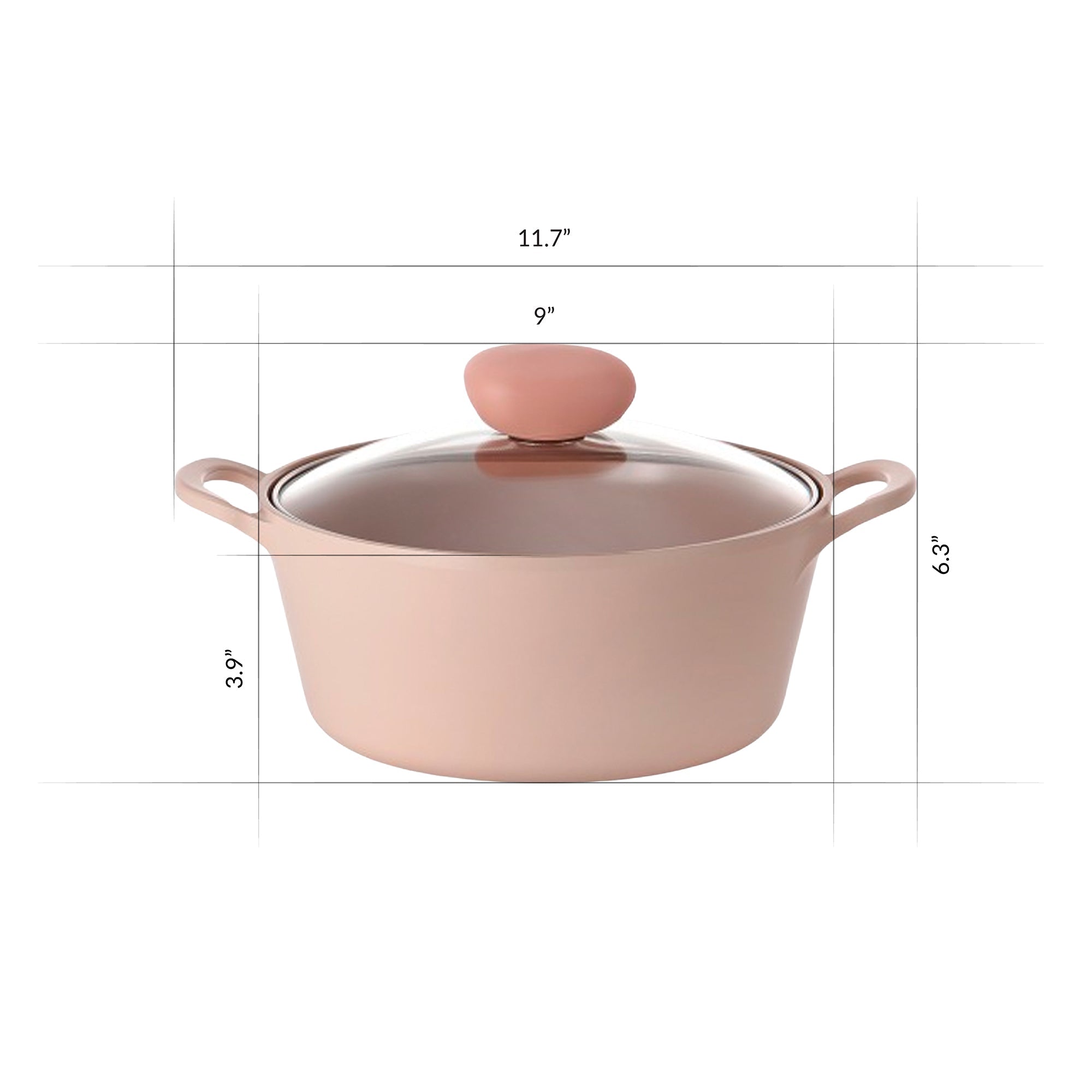 Retro Sherbet 9" Stock Pot