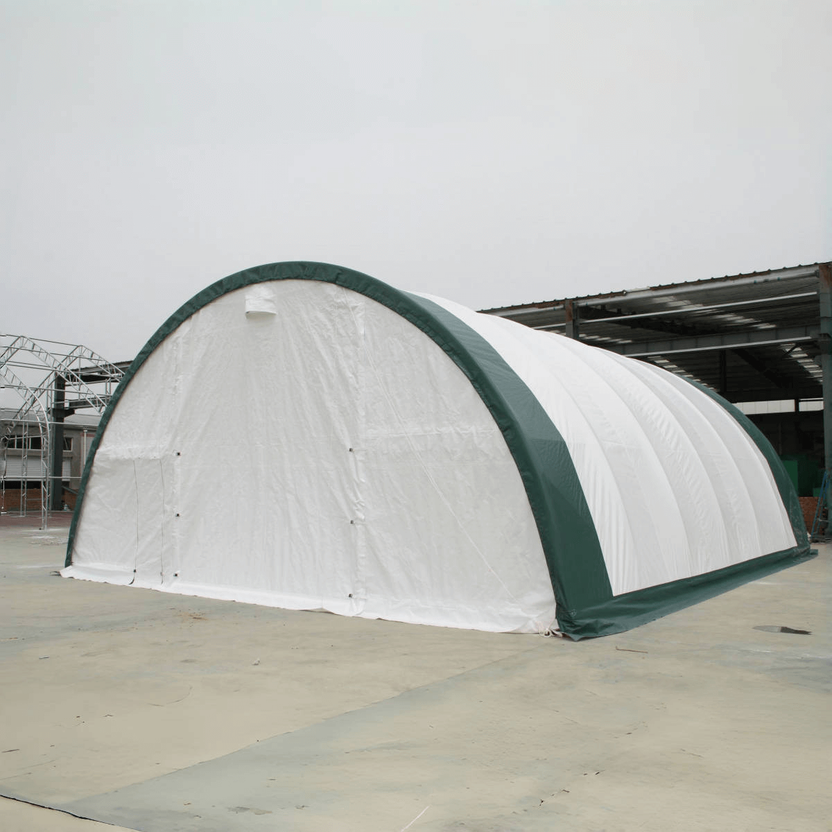 W30'xL40'xH15' Single Truss Arch Storage Shelter