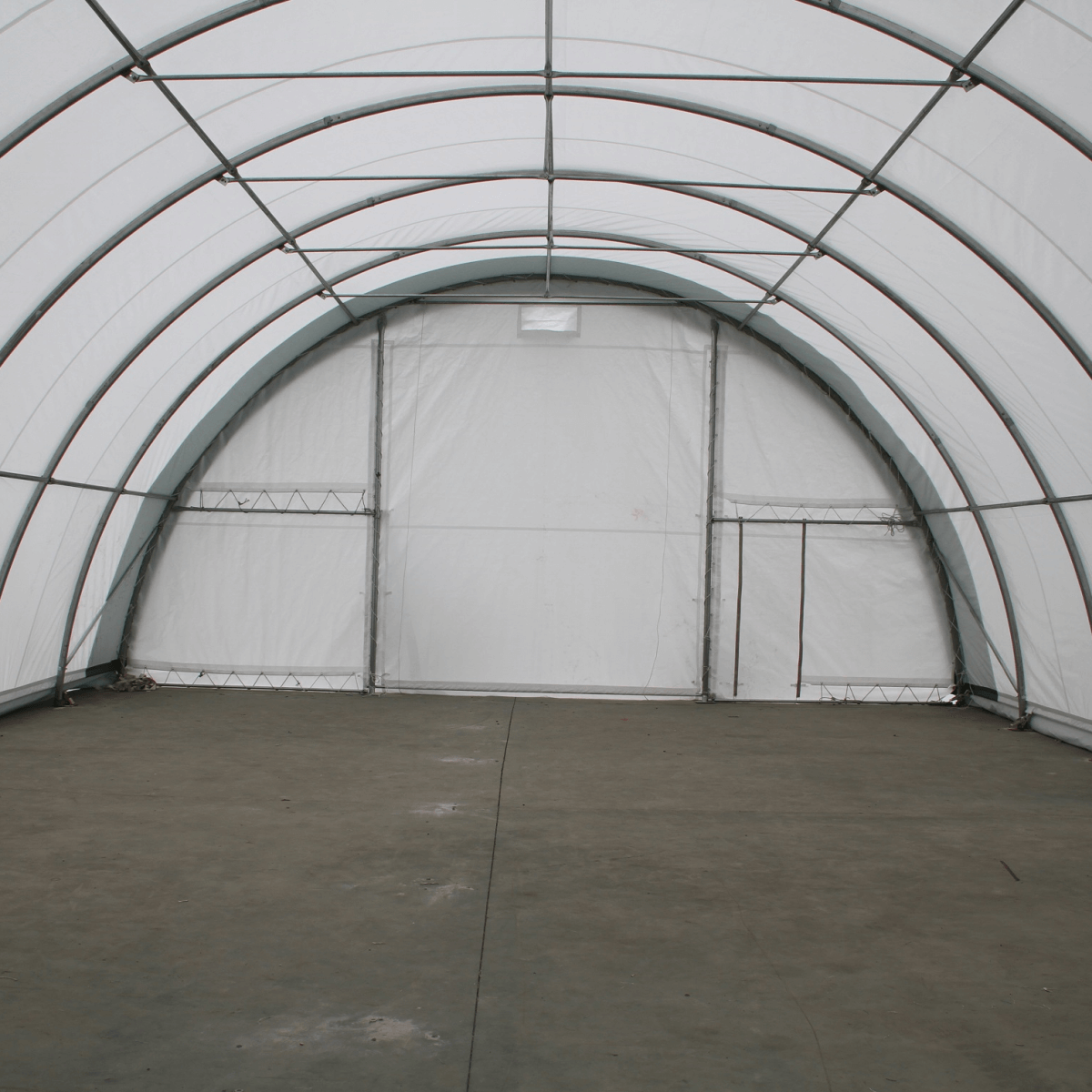 W30'xL40'xH15' Single Truss Arch Storage Shelter