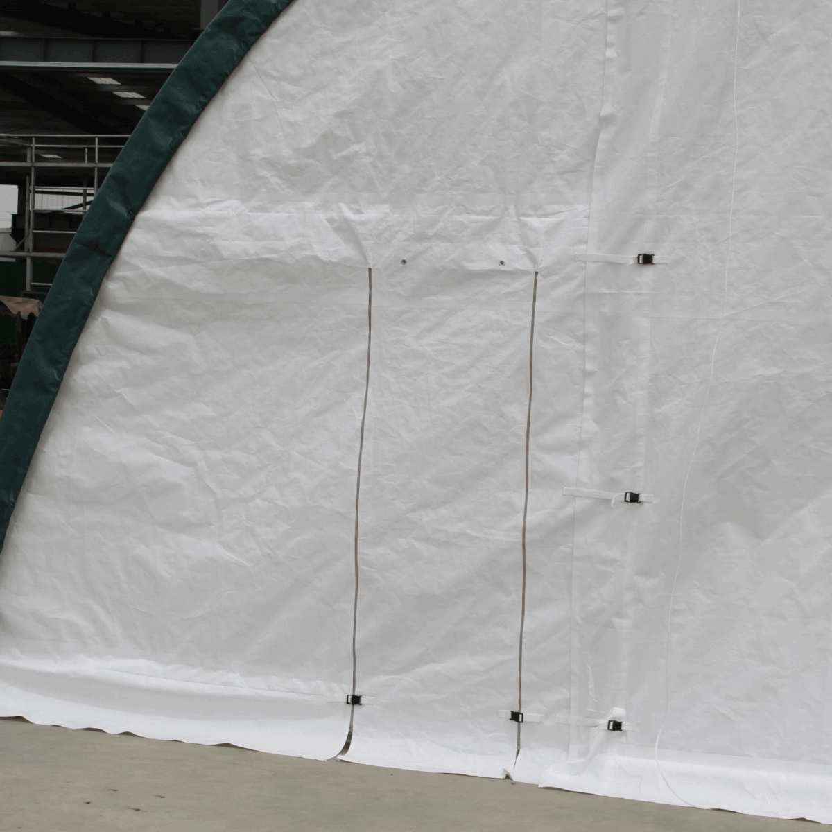 W30'xL85'xH15' Single Truss Arch Storage Shelter