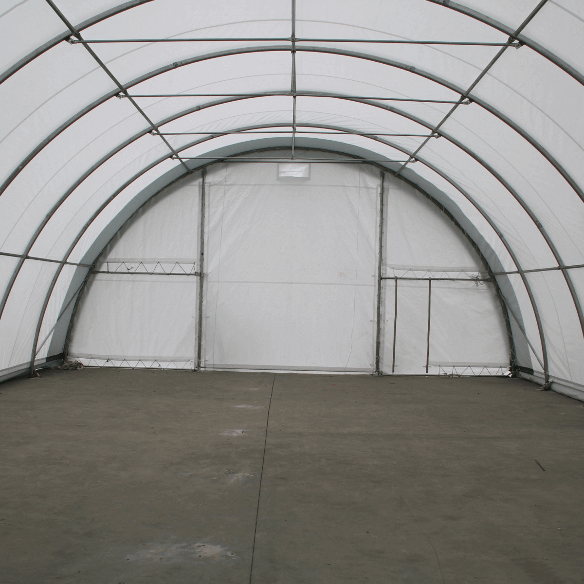 W30'xL85'xH15' Single Truss Arch Storage Shelter