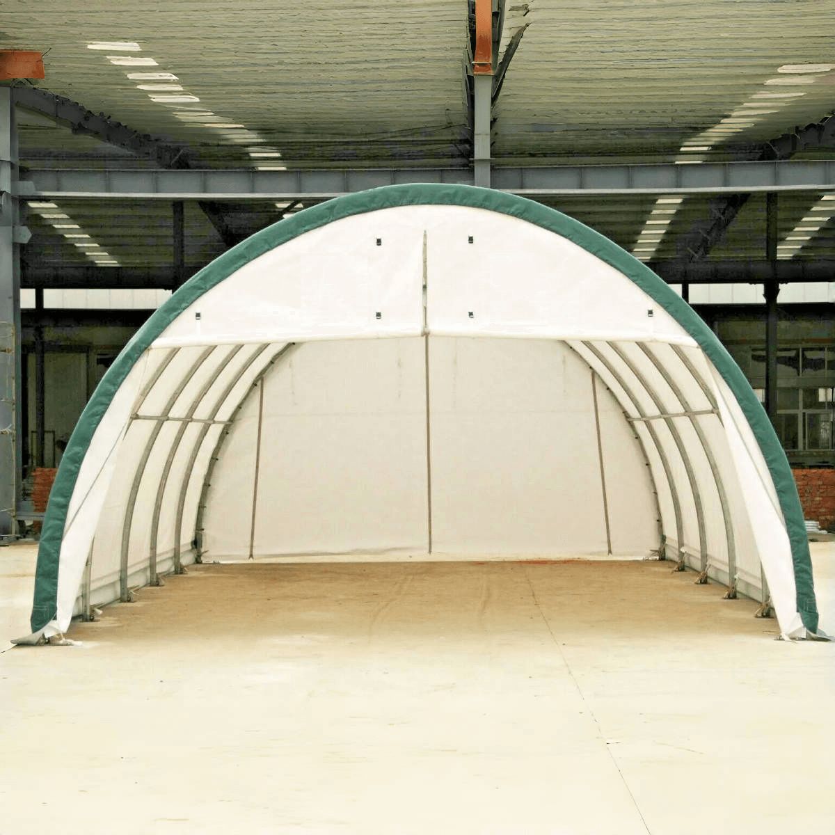 W20'xL30'xH12' Single Truss Arch Storage Shelter