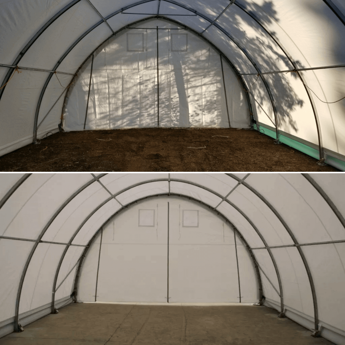 W20'xL30'xH12' Single Truss Arch Storage Shelter