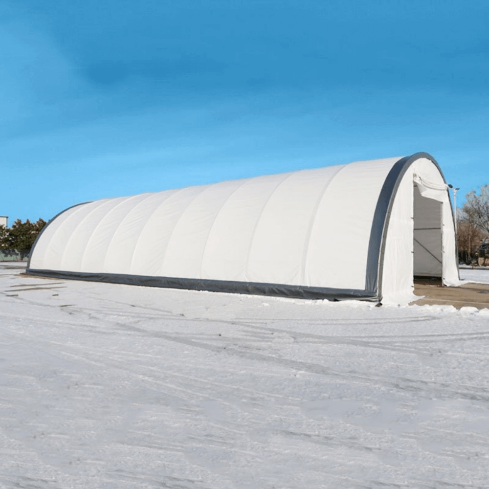 W40'xL80'xH20' Single Truss Arch Storage Shelter