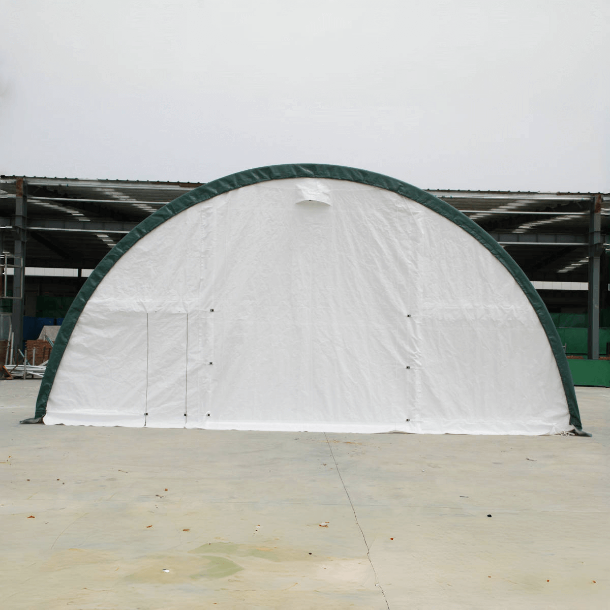 W40'xL80'xH20' Single Truss Arch Storage Shelter
