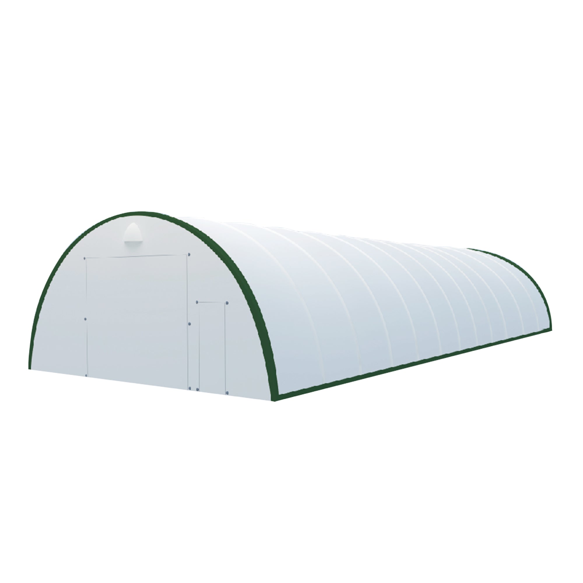 W40'xL80'xH20' Single Truss Arch Storage Shelter