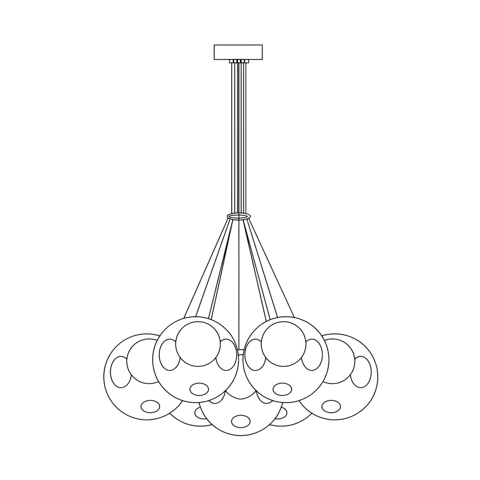 T28 Cluster Chandelier