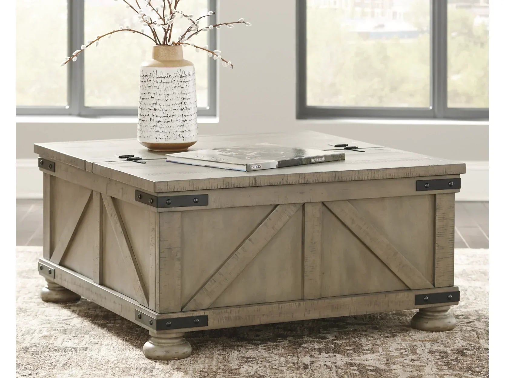 Aldwin Coffee Table With Storage