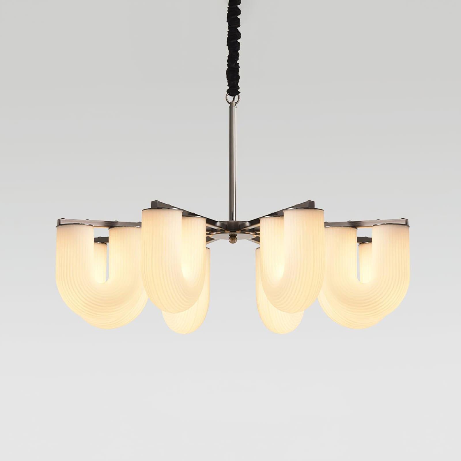 U Shaped Chandelier