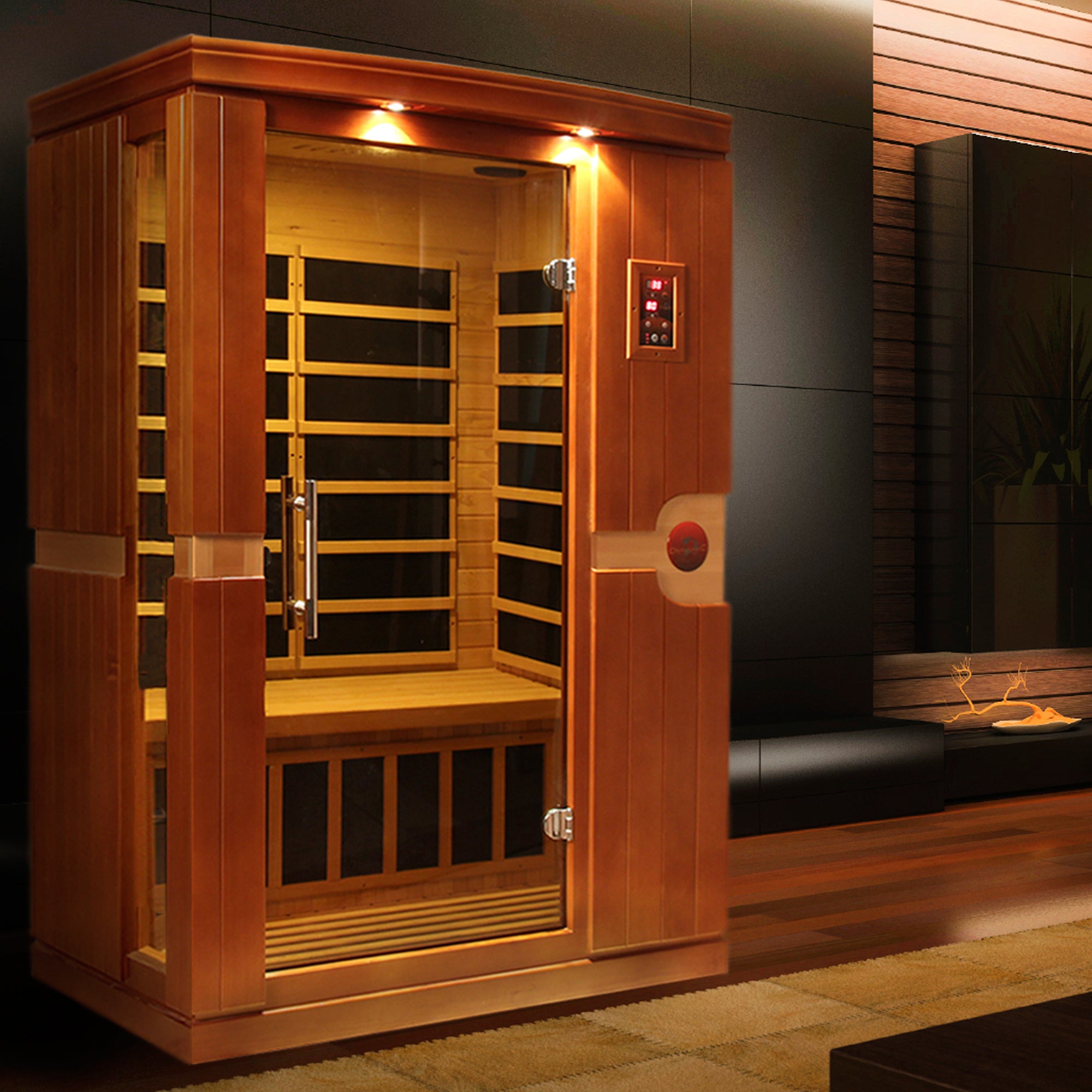 Dynamic Venice 2-Person Low EMF Infrared Sauna (DYN-6210-01)