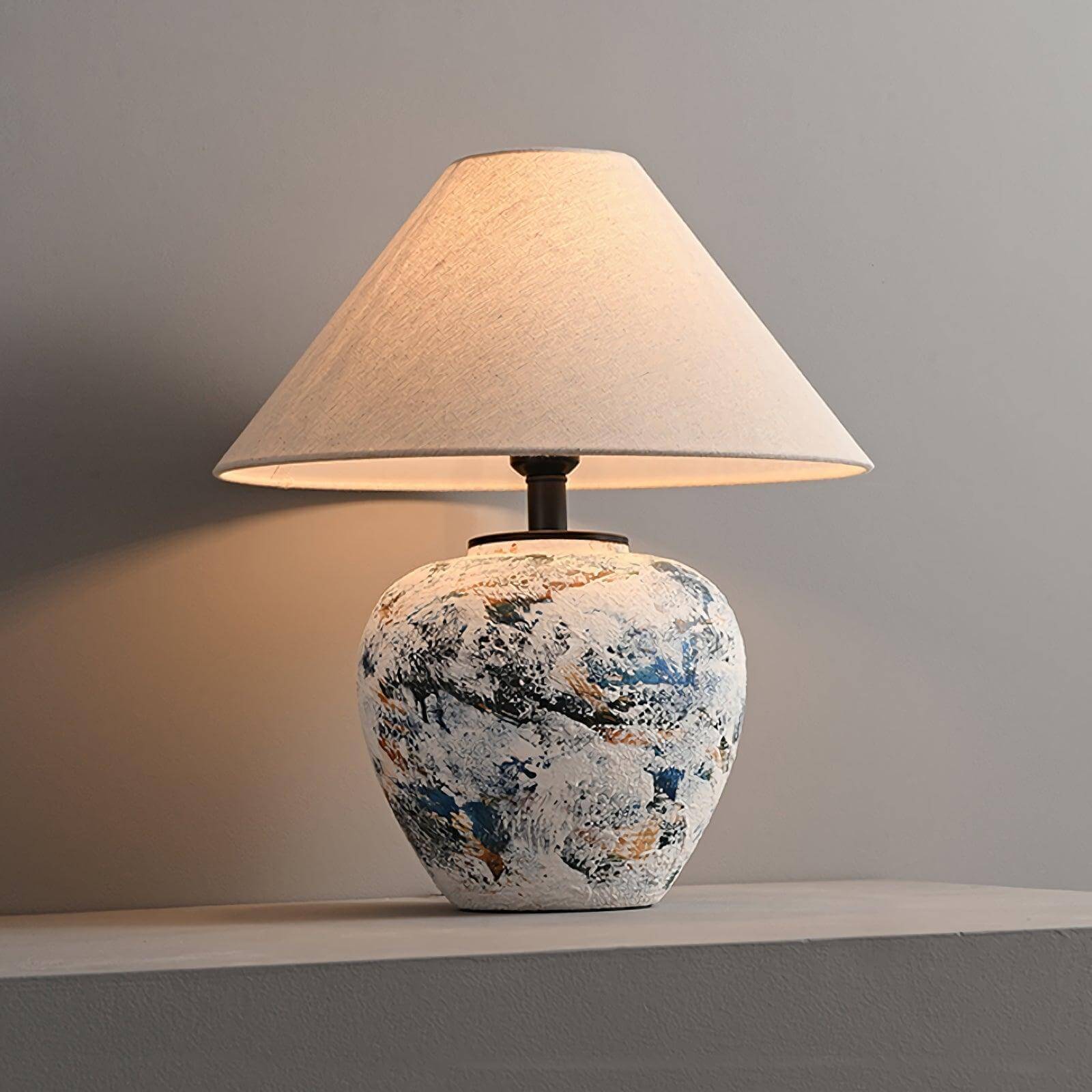 Neoclassical Ceramic Table Lamp