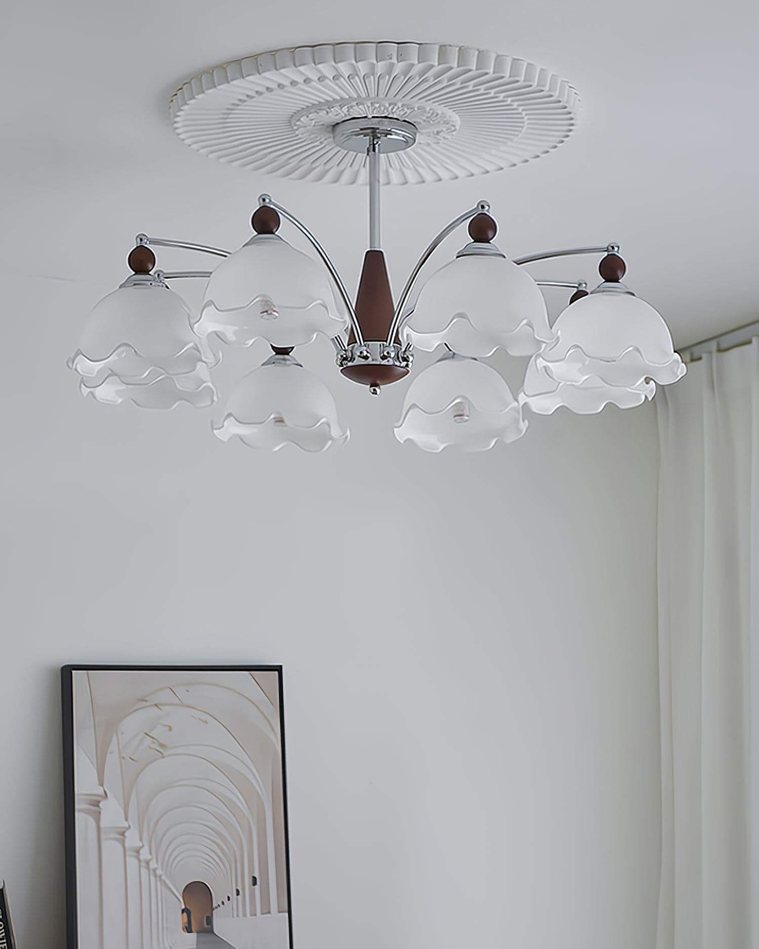 Claudia Flowers Chandelier