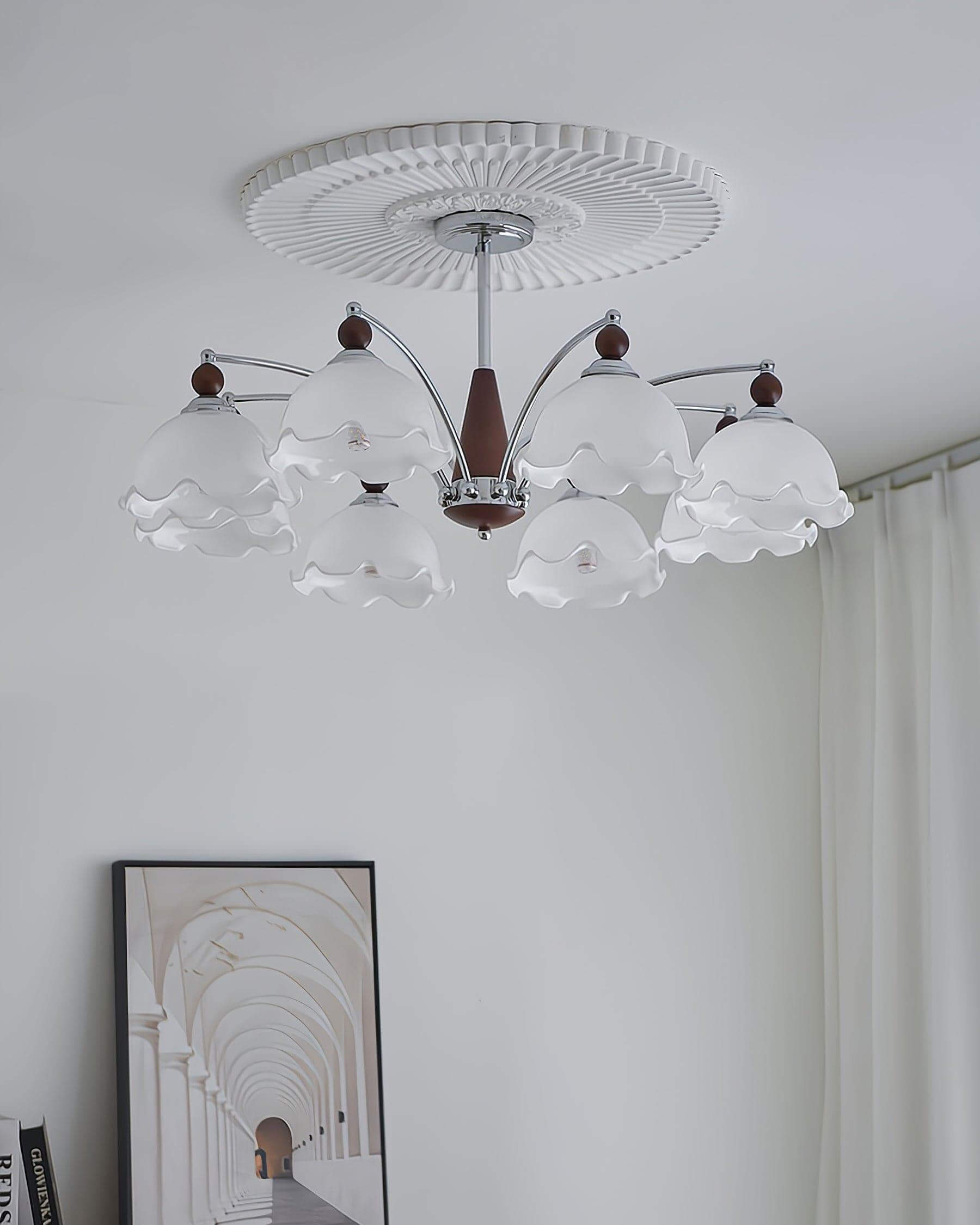 Claudia Flowers Chandelier