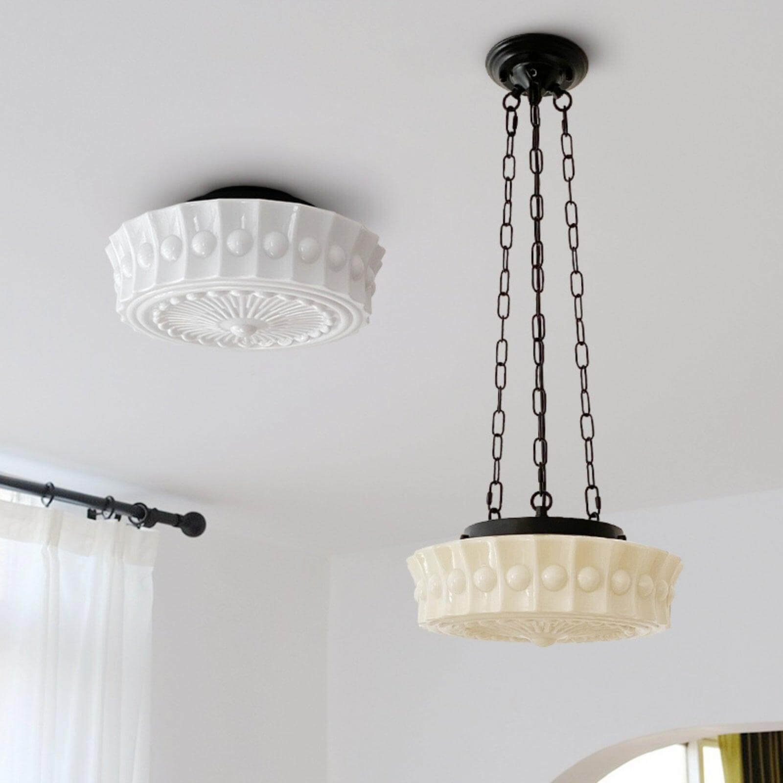 Vintage Round Ceiling Light