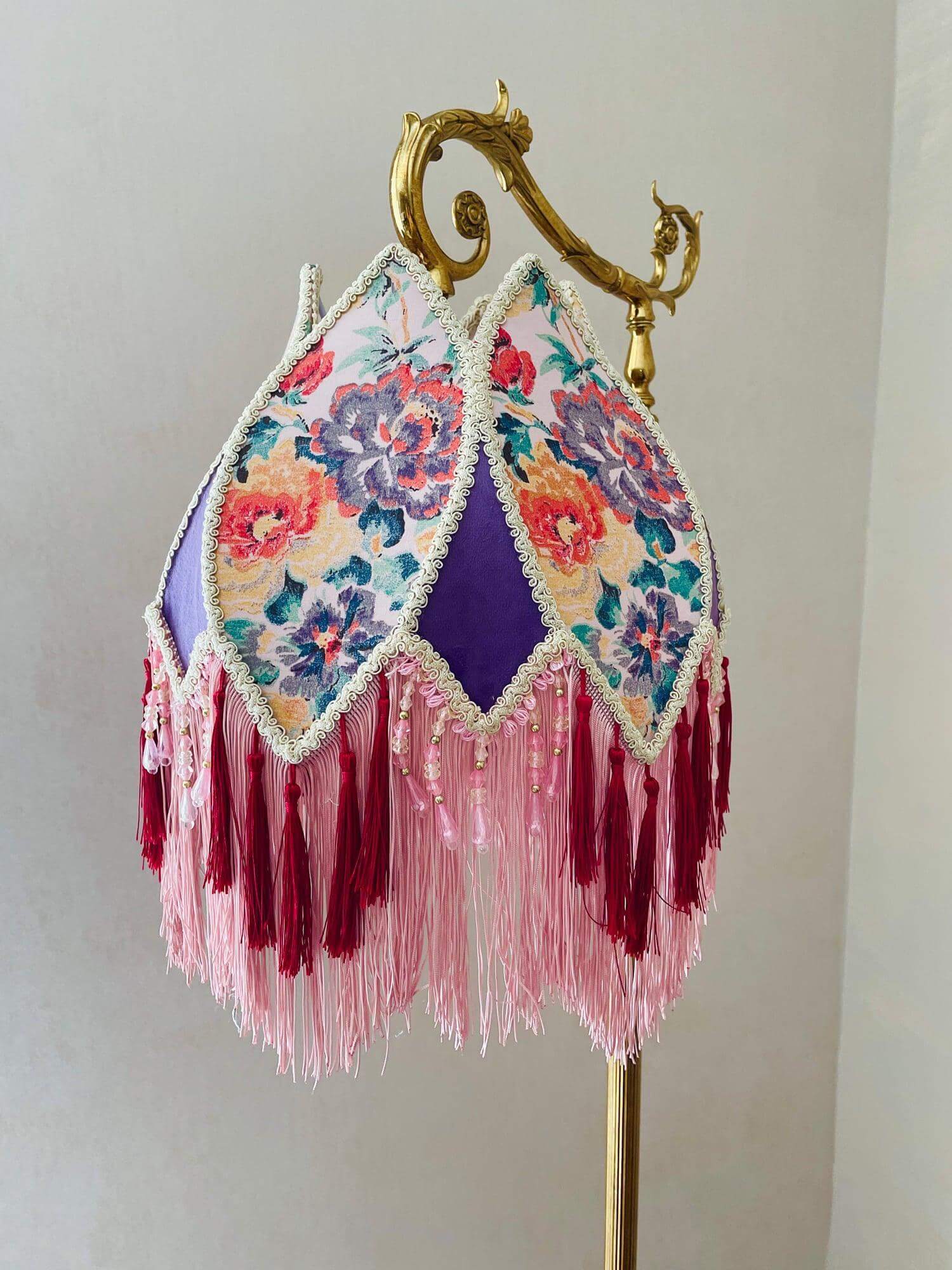 Vintage Tassel Floor Lamp