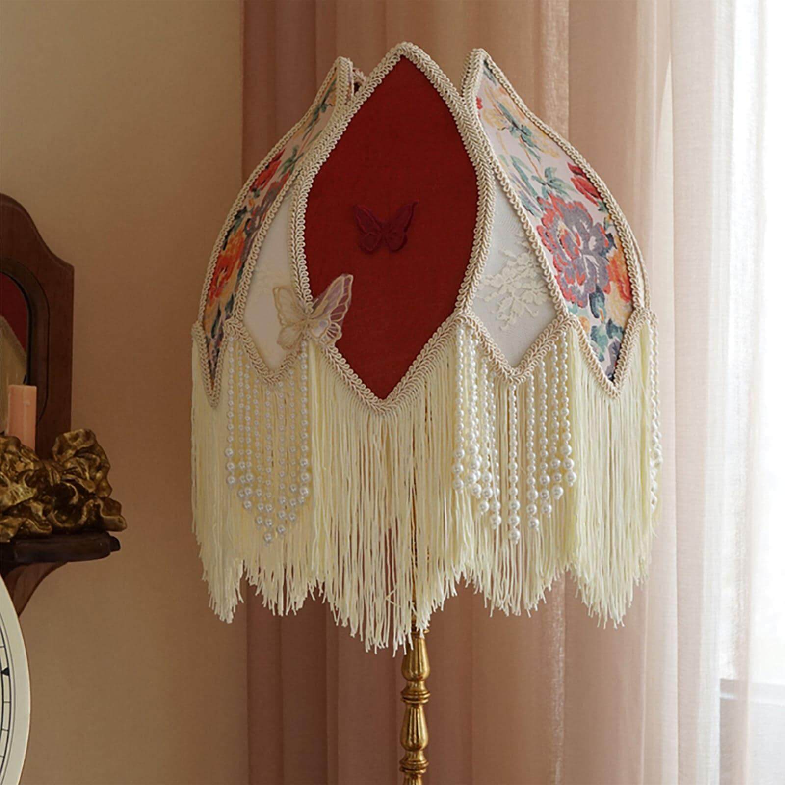 Vintage Tassel Floor Lamp
