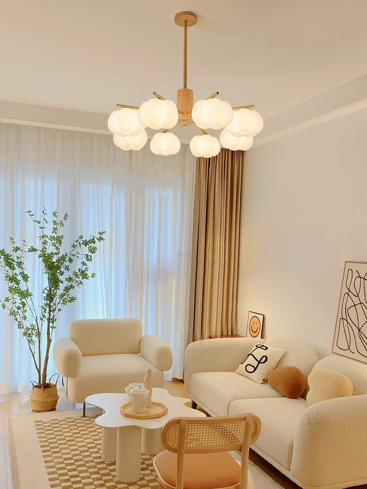 Vorni Pumpkin Chandelier