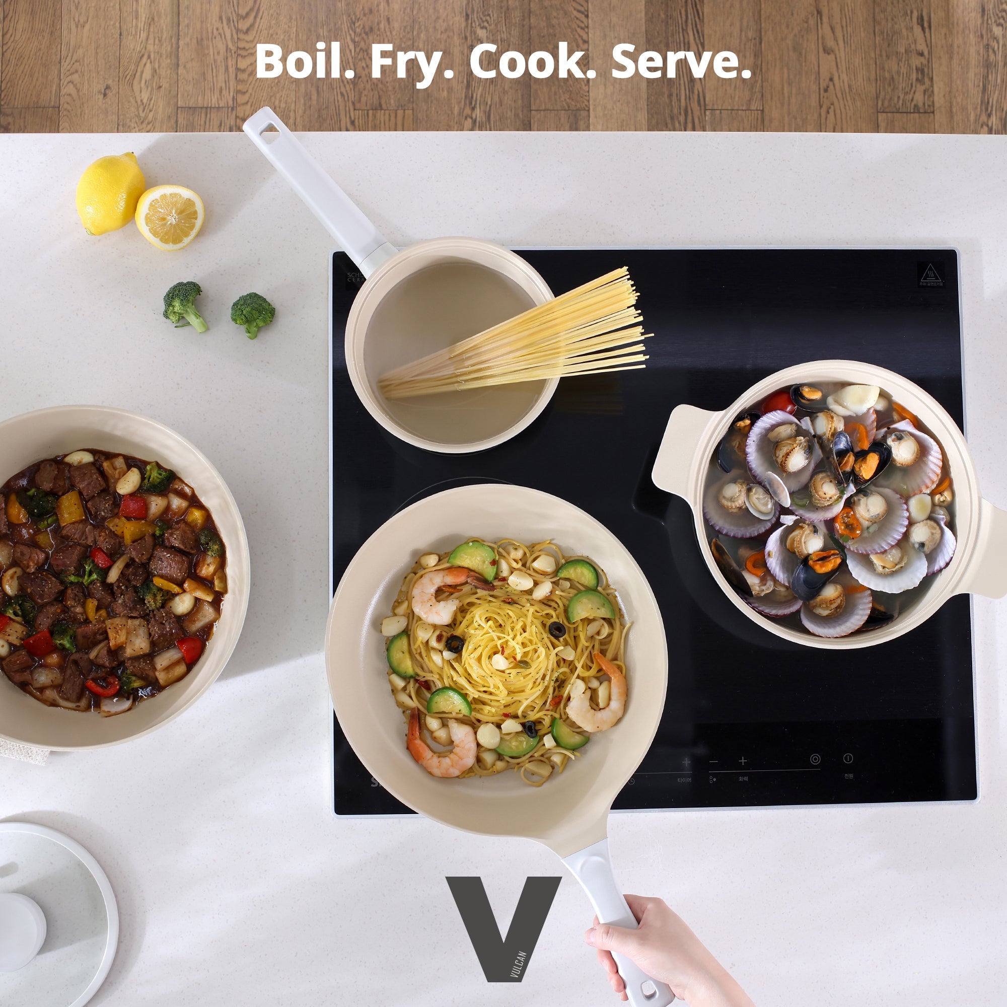 Vulcan Ivory 11" Wok