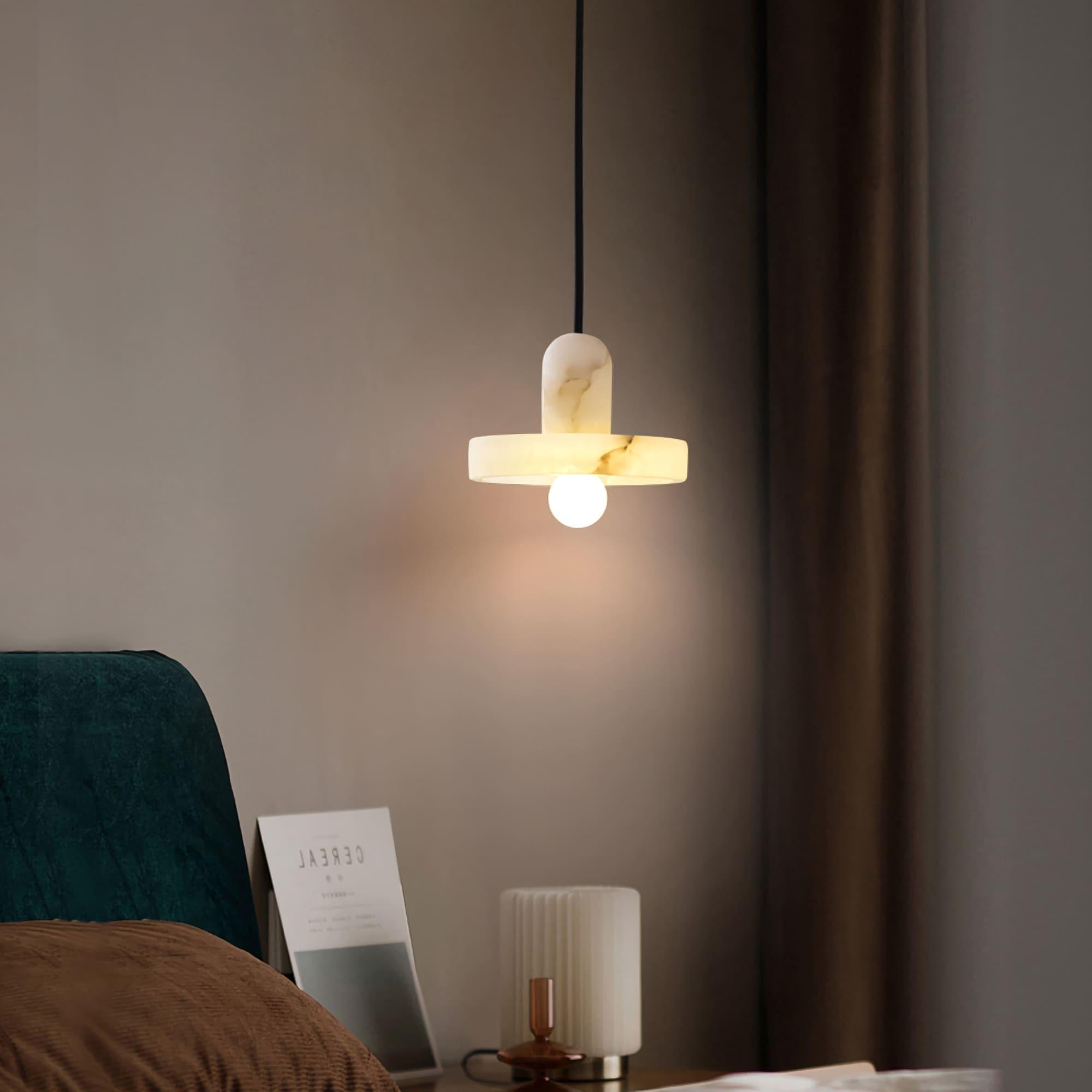 Carrara Alabaster Pendant Lamp