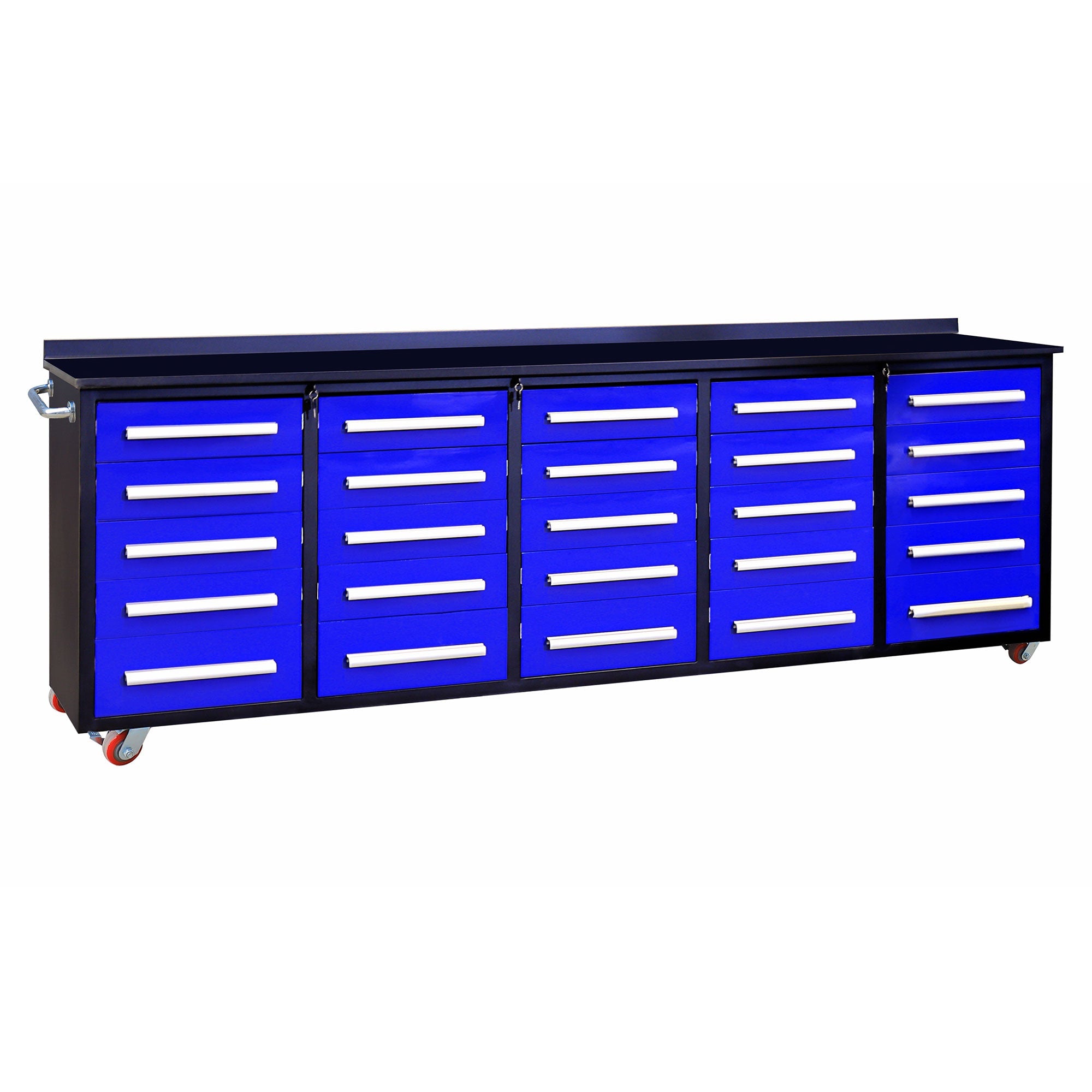 10 ft Heavy Duty Workbench with 25 Drawers
