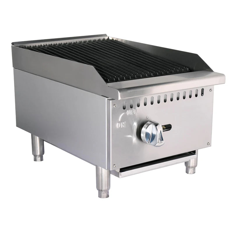 Black Diamond 16" Standard Series Charbroiler, 1 Burner, in Stainless Steel