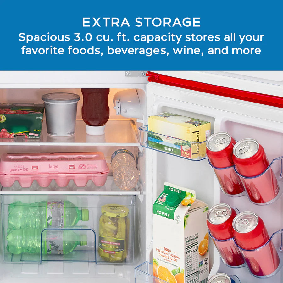 Avanti 3.0 Cu. Ft. Retro Compact Refrigerator