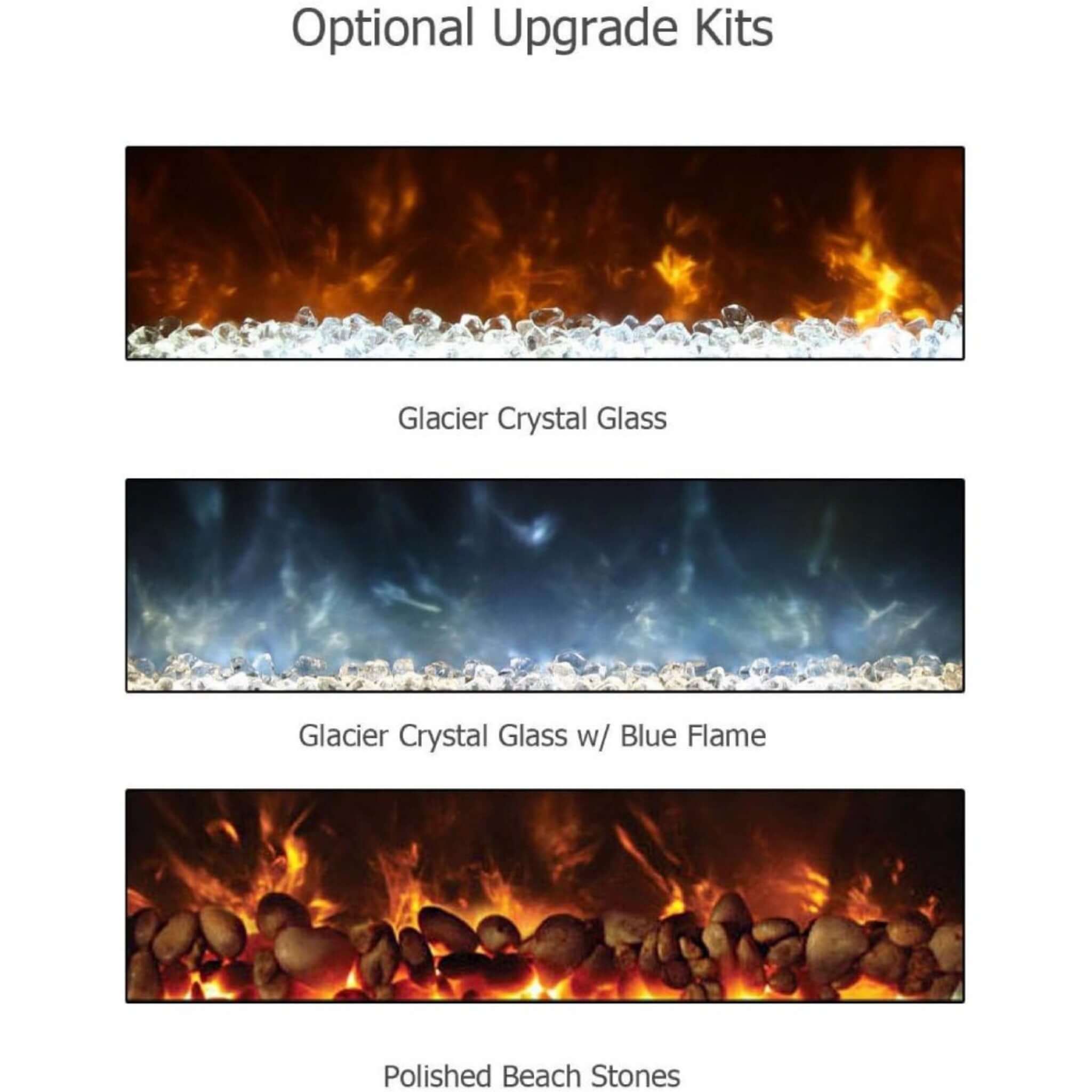 Modern Flames Ambiance Built-In Electric Fireplace With LED Flame Technology, 60" [AL60CLX2-G] (SAK12890)