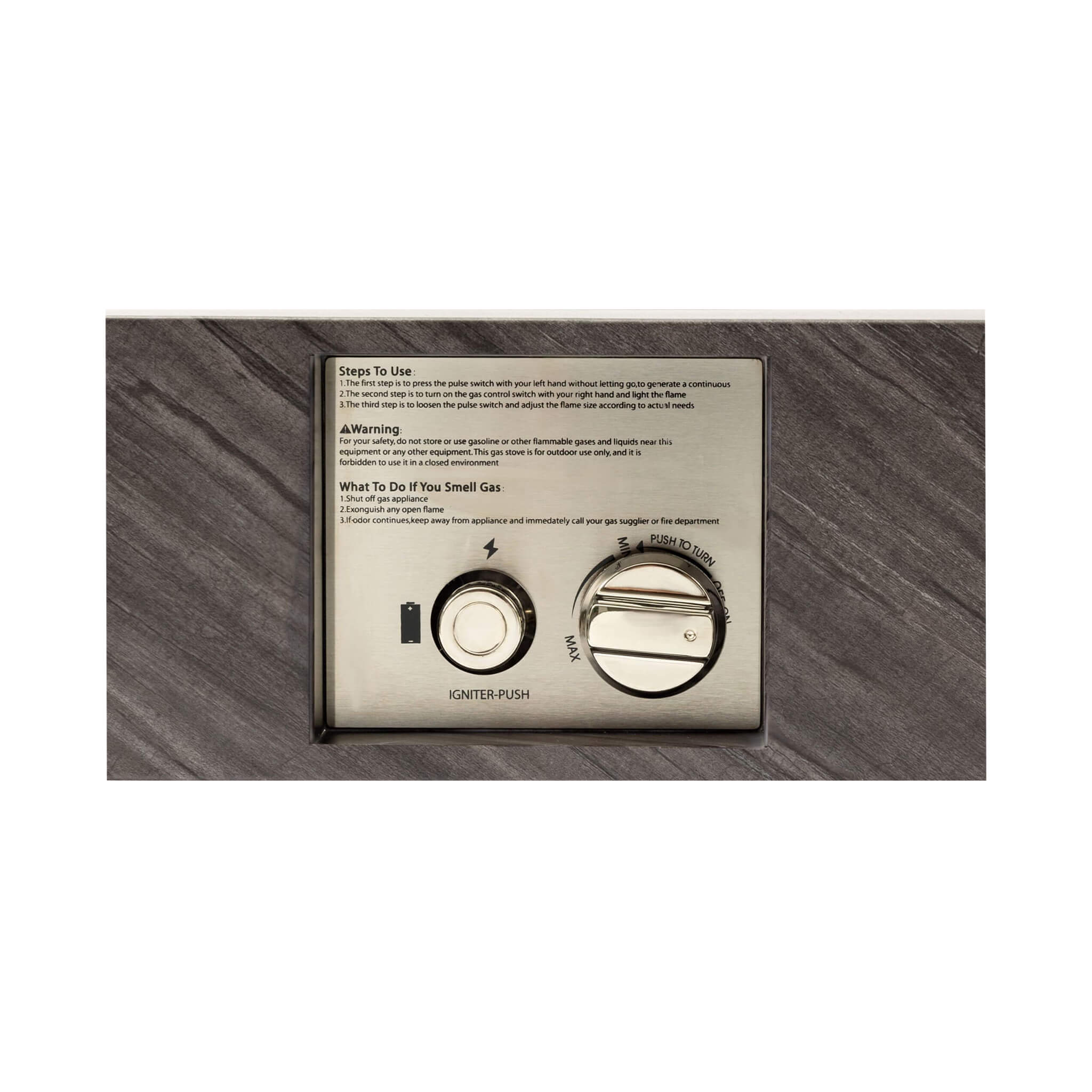 Alora 54-Inch Modern Outdoor Propane Fire Pit Table With Waterproof Cover (SAK42628)