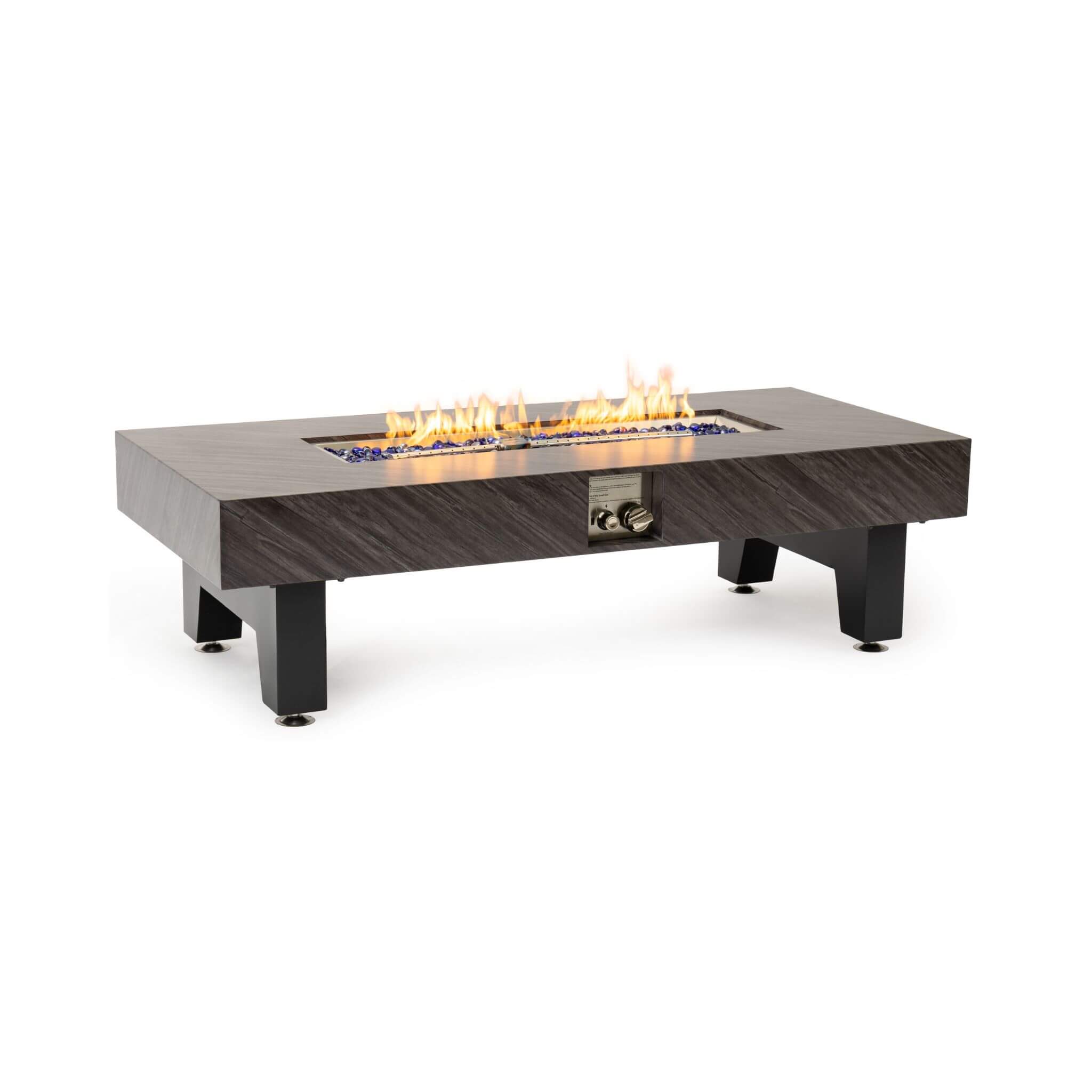 Alora 54-Inch Modern Outdoor Propane Fire Pit Table With Waterproof Cover (SAK42628)