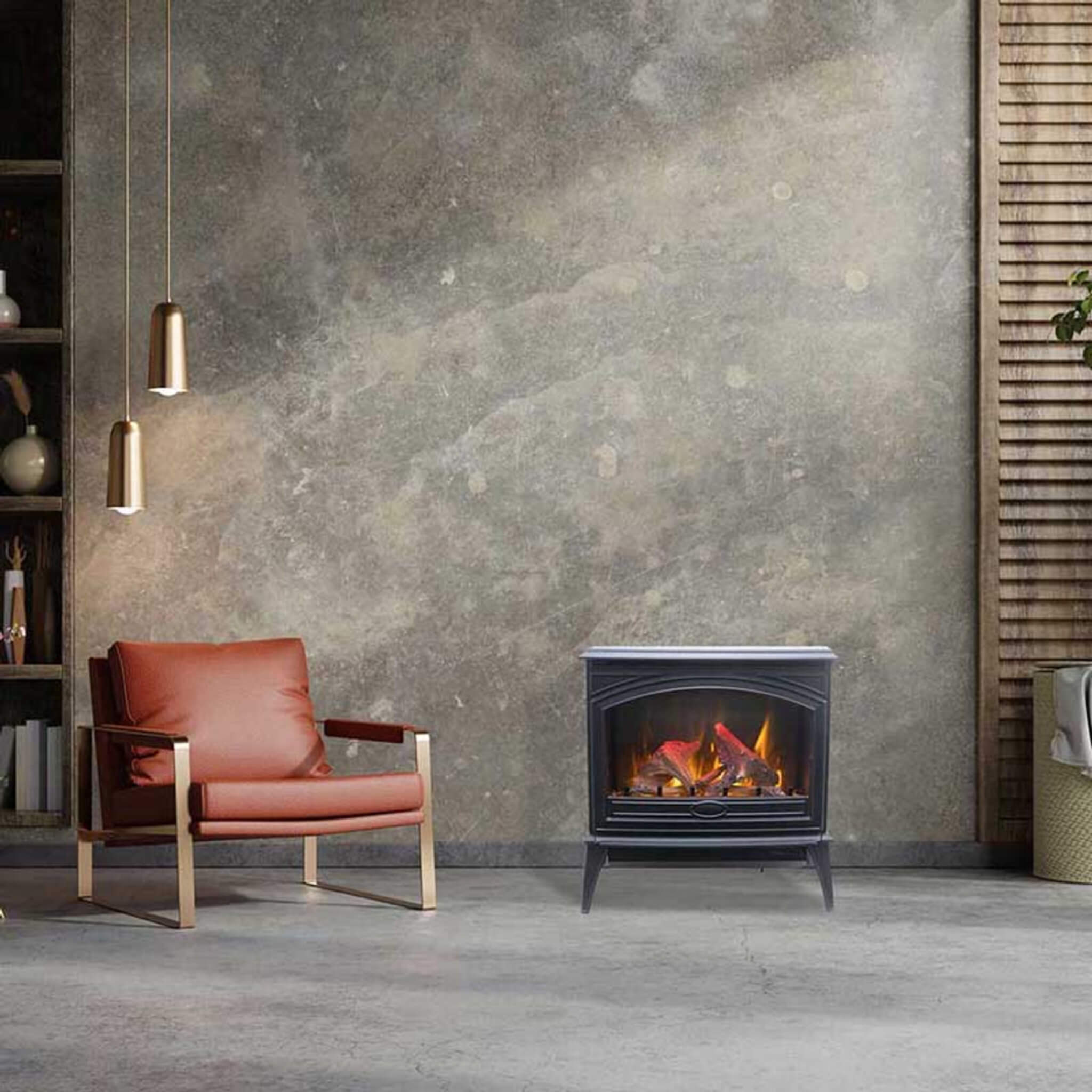 Amantii Freestanding Cast-Iron Electric Fireplace [E50-NA] (SAK53610)