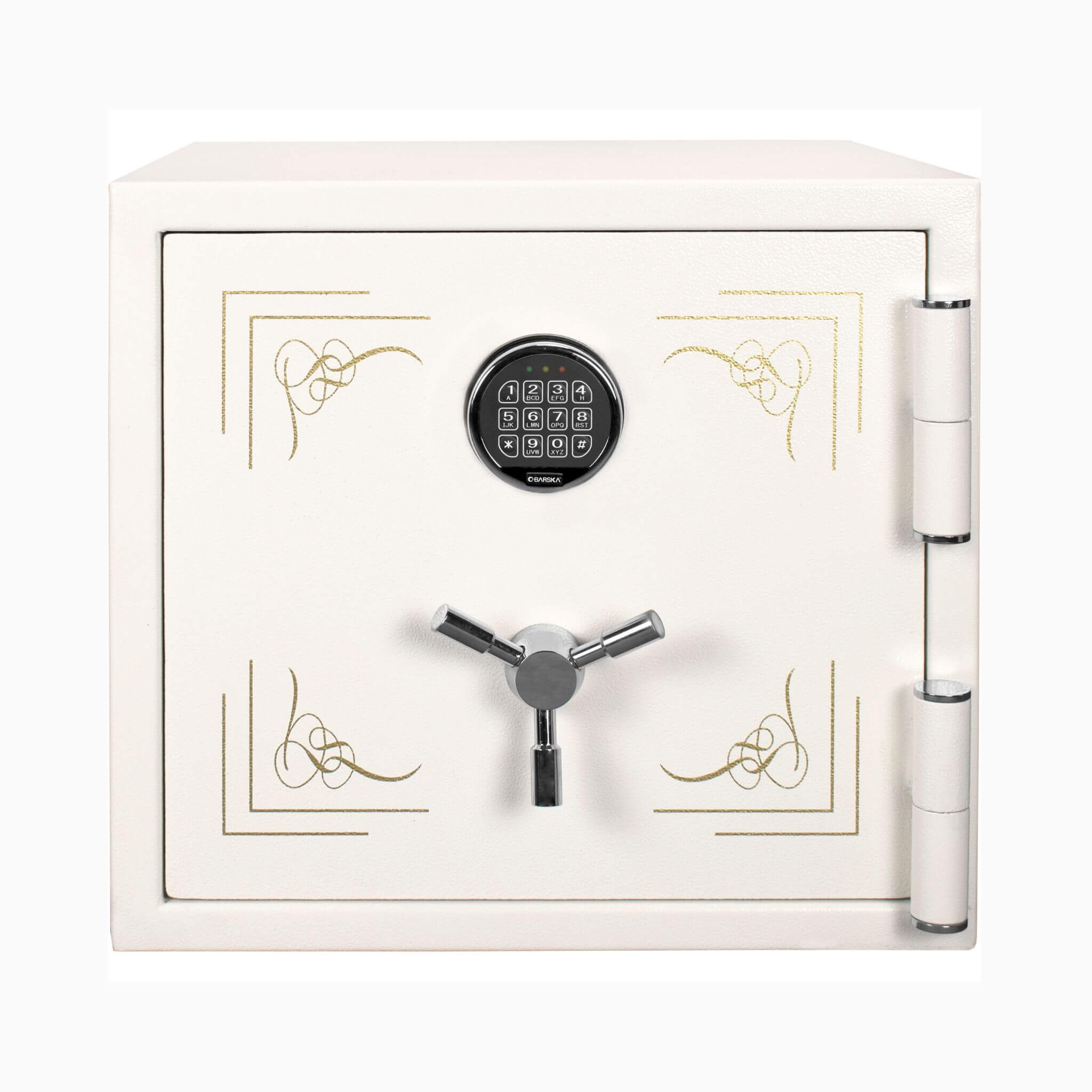 Barska 1.91 CF White Fireproof Jewelry Safe With Digital Keypad Lock (SAK42861)