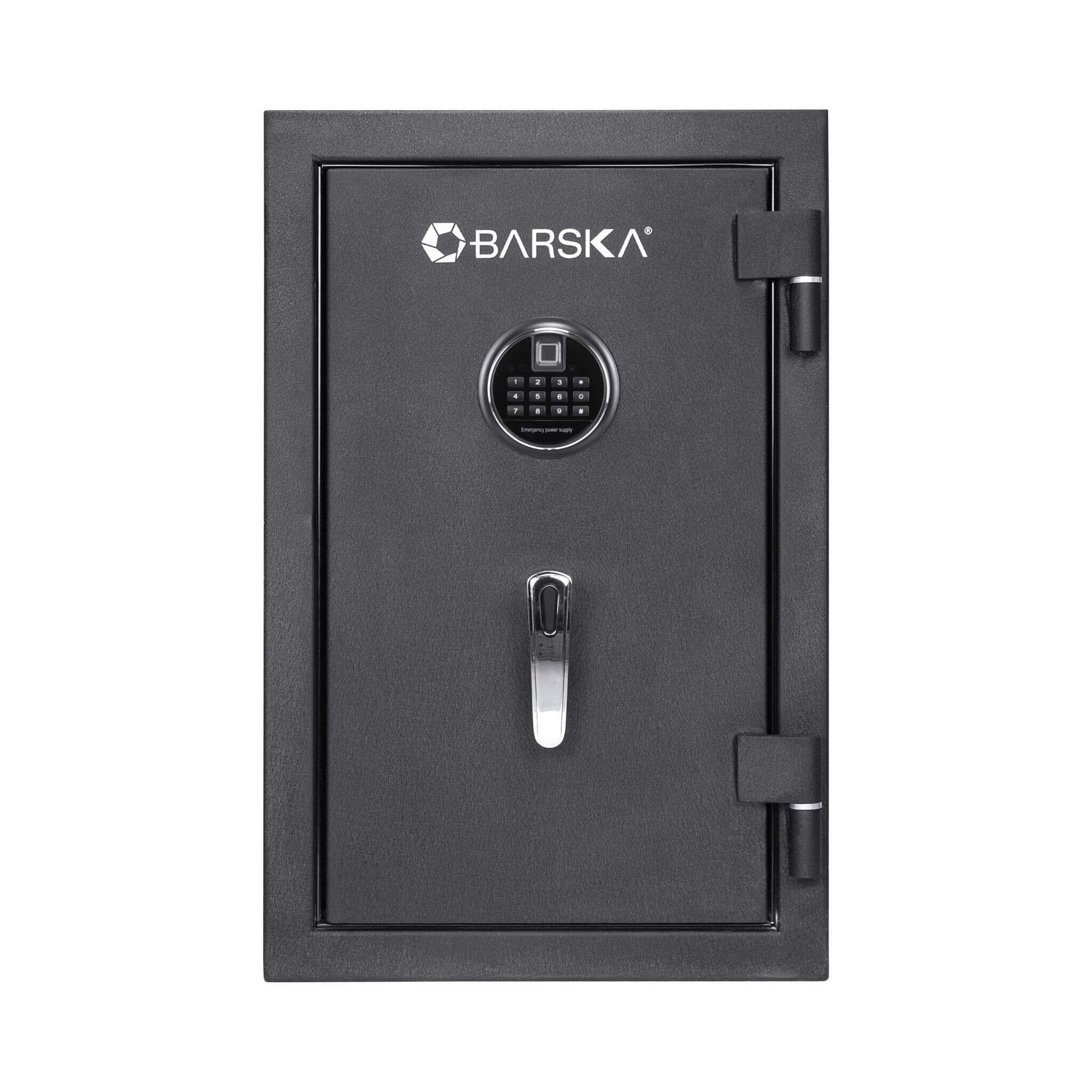 Barska 2.02 CF Heavy-Duty Fire Resistant Safe With Biometric Keypad (SAK29487)