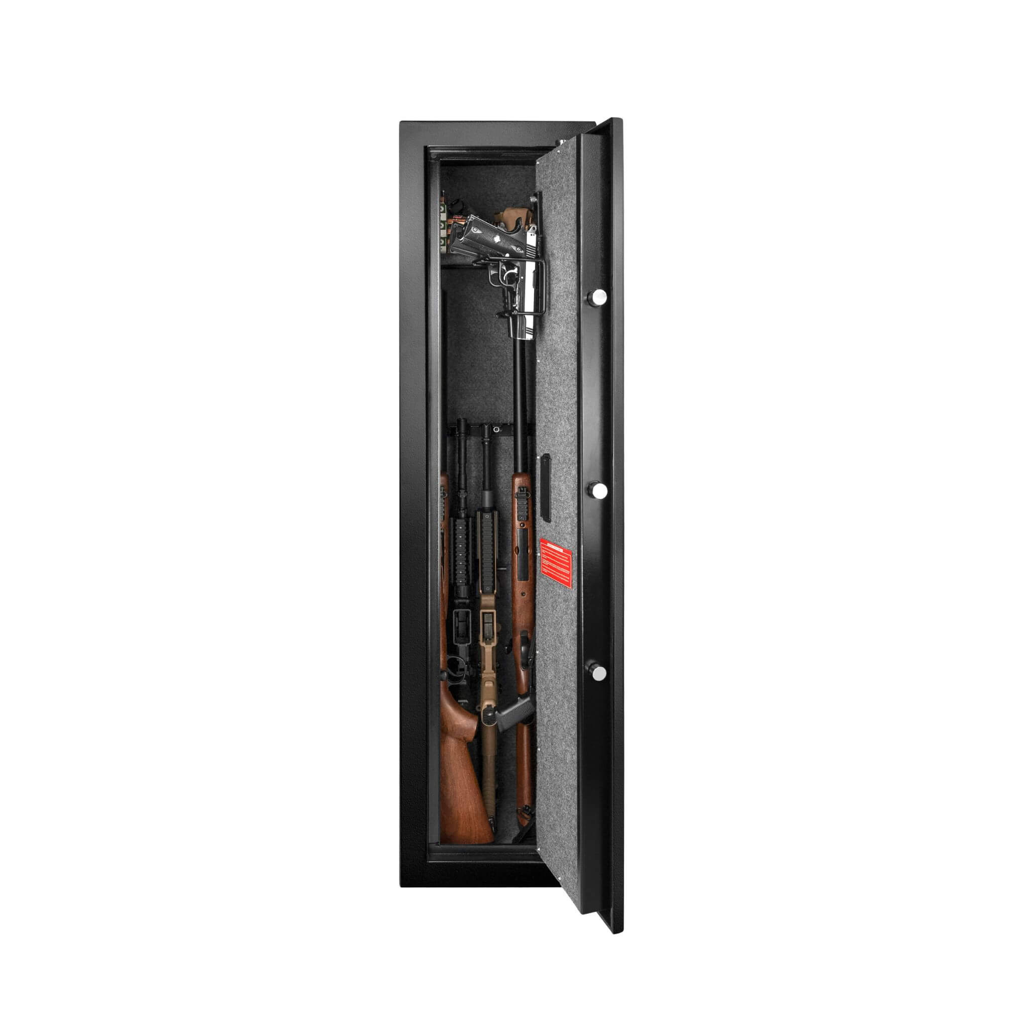 Barska 5.51 CF Tall Biometric Rifle Safe With Biometric Keypad (SAK90412)