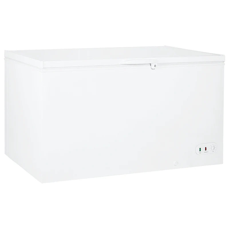 Black Diamond Chest Freezer, Single Solid Door, 9.6 cu ft, in White
