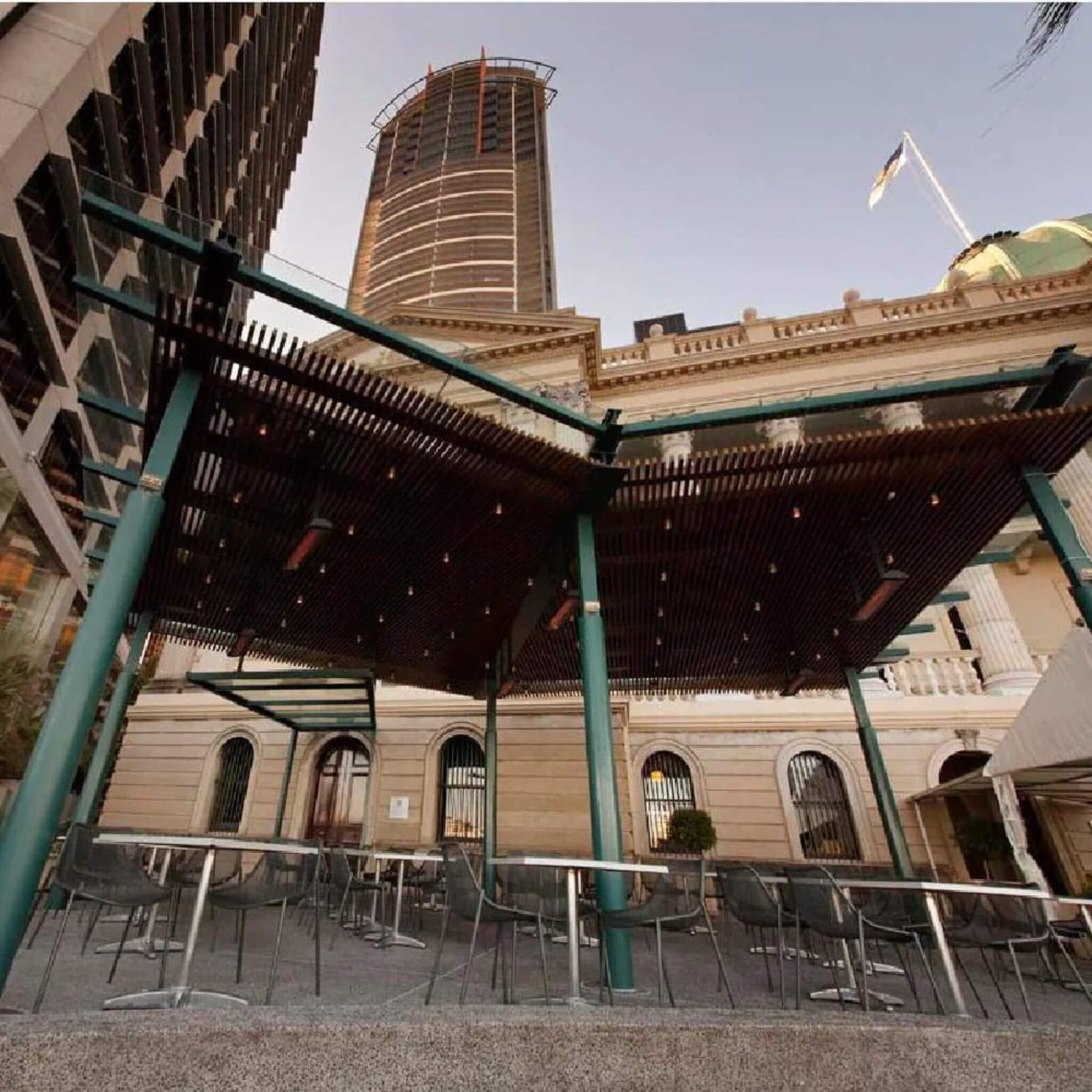 Bromic Heating Tungsten Smart-Heat™ 56-Inch 6000W Single Element 240V Electric Infrared Patio Heater [BH0420033] (SAK48512)