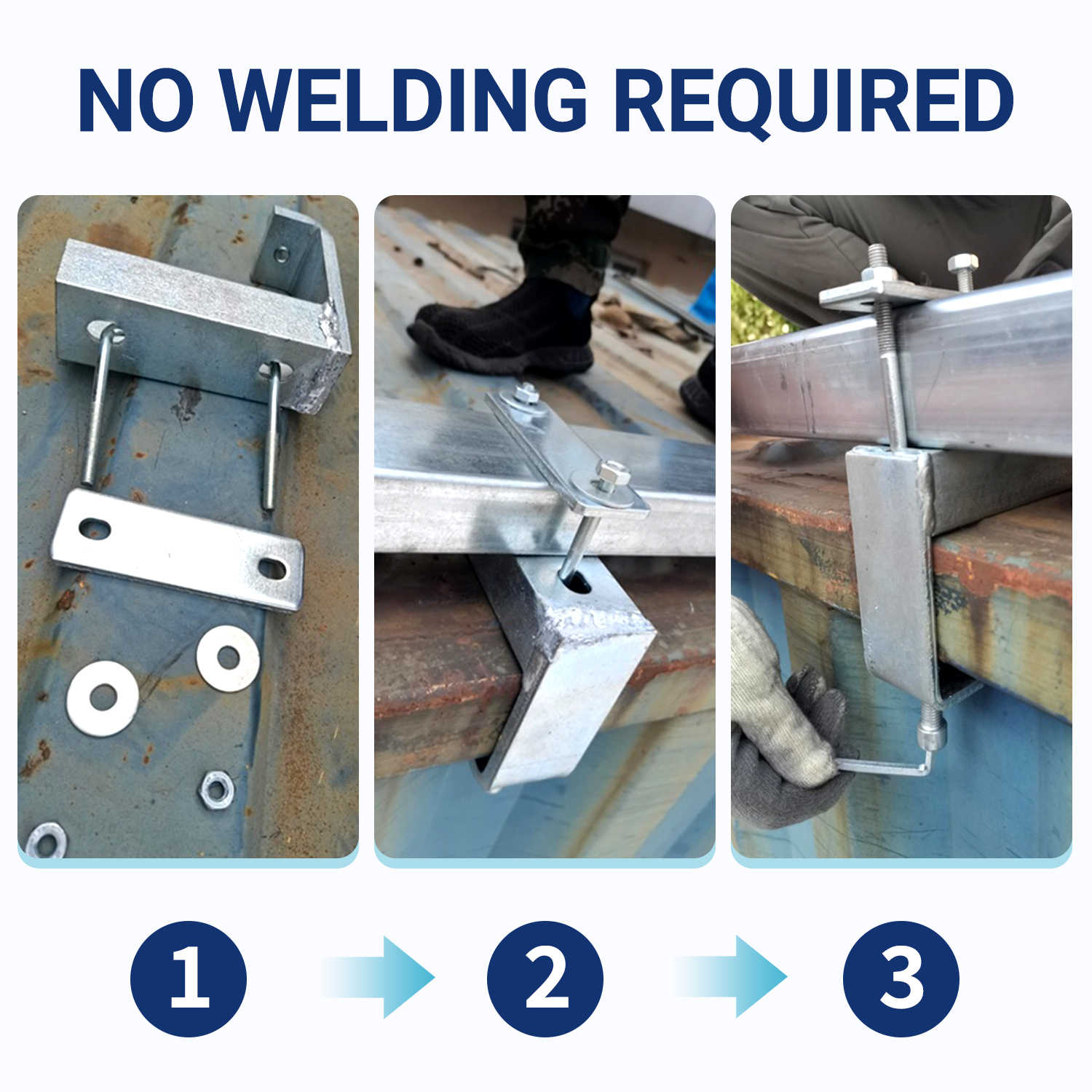 20x20 ft Container Shelter with Closed Back Panel