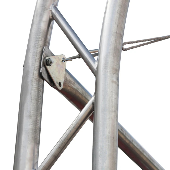 40'x40'x15' Double Truss Shipping Container Canopy Shelter